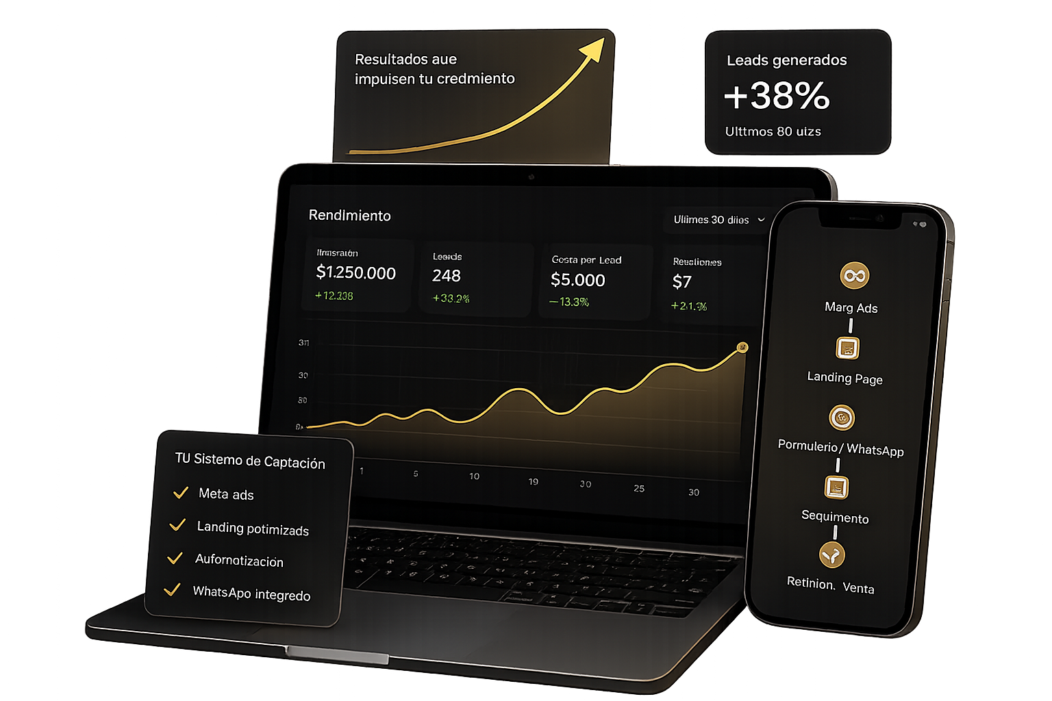 Sistema de captación